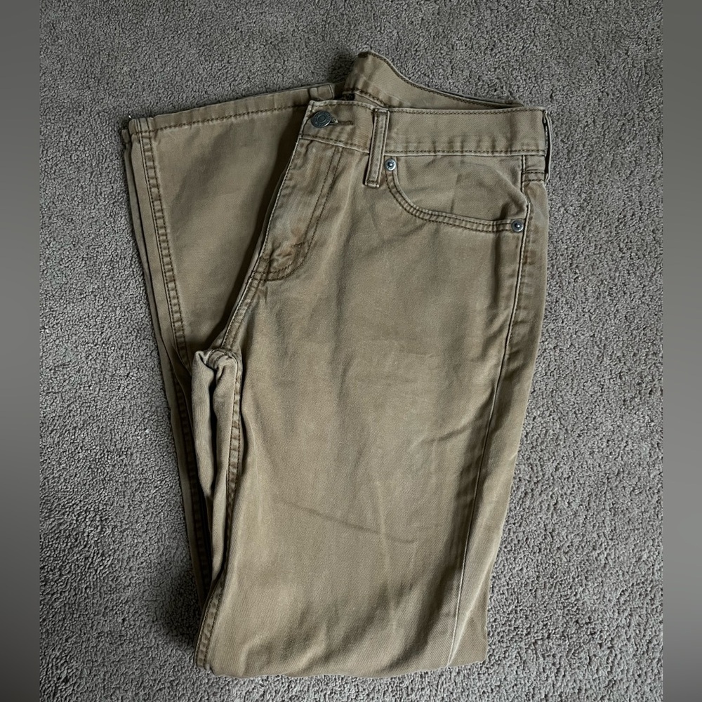 Mens Levis straight fit pants